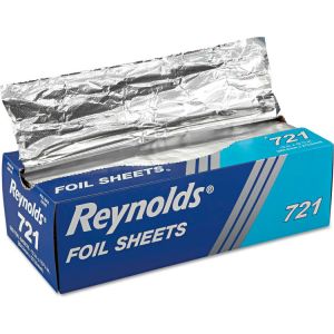 Reynolds Food Packaging REY 721 Reynolds Wrap 174; Pop-Up Interfolded Aluminum Foil Sheets, 12 X 10 3/4, Silver, EA