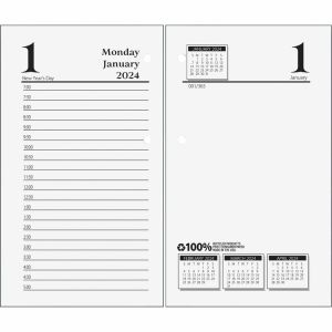 House of Doolittle HOD4717 Refill for Daily Desk Calendar, Economy, 3.5" x 6", 2024, EA