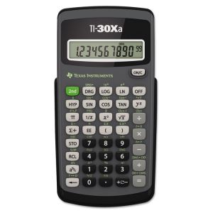 Texas Instruments 30XA/TBL/1L1/H Scientific Calculators, EA