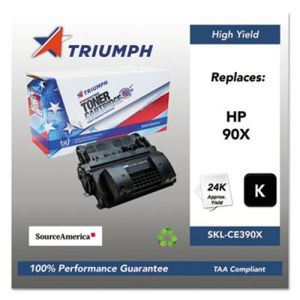 Triumph CE390X 751000NSH1222 Remanufactured CE390X (90X) High-Yield Toner, Black