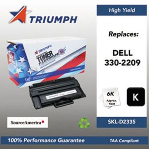 Triumph D2335 751000NSH1086 Remanufactured 330-2209 NX994 (2335DN) High-Yield Toner, Black
