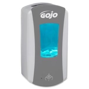 Gojo 198404 LTX-12 Gray/White High-capacity Soap Dispenser