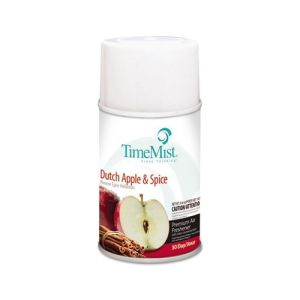 TimeMist 1042818EA Metered Fragrance Dispenser Refill, Dutch Apple & Spice, 6.6 oz, Aerosol