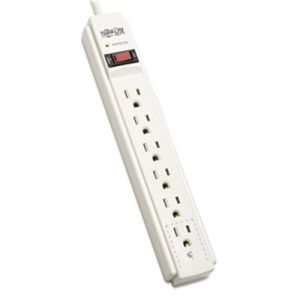Tripp Lite TLP606TAA Protect It! Surge Suppressor, 6 Outlets, 6 ft Cord, 790 Joules, TAA Compliant