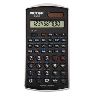 Victor 9302 930-2 Scientific Calculator, 10-Digit LCD