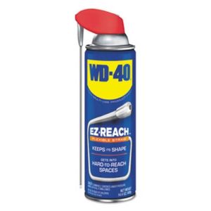 WD-40 490194EA Lubricant Spray, 14.4 oz Aerosol Can w/EZ Reach Straw